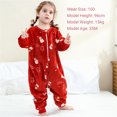 thumbnail image 5 of ATAIKU Toddler Sleeping Sack 9M-6T Christmas Flannel 2-Way Zipper Baby Sleep Sack with Feet, Infant Snowman Wearable Blanket, 5 of 10