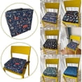 thumbnail image 5 of Toddler High Chair Booster Seat Cushion for Dining Double Straps Washable Portable Thick Chair Increasing Cushion for Baby Kids 26s, 5 of 5