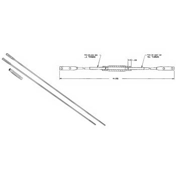 

2Pc National National 117564 Screen Door Turnbuckle Zinc ~ 42 Nominal
