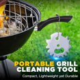 thumbnail image 4 of Grill Scraper with Opener, Stainless Steel Grill Brush, Cleaning Tool, 4 of 5