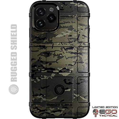 Limited Edition Customized Prints by Ego Tactical Over a Rugged Shield Case  for Apple iPhone 11 Pro [5.8
