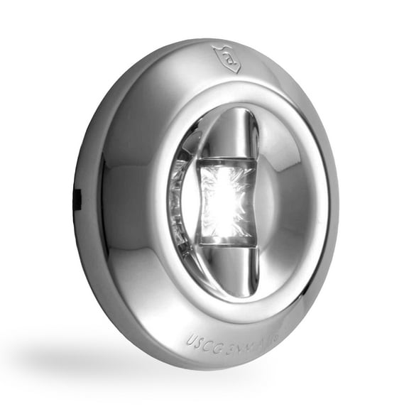Attwood LED Transom Boat Navigation Stern Light Stainless Steel 3NM, 12V (6556-1) FO2837