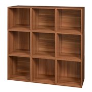 Niche Cubo 9Cube Storage Set in Warm Cherry with Wooden Finish