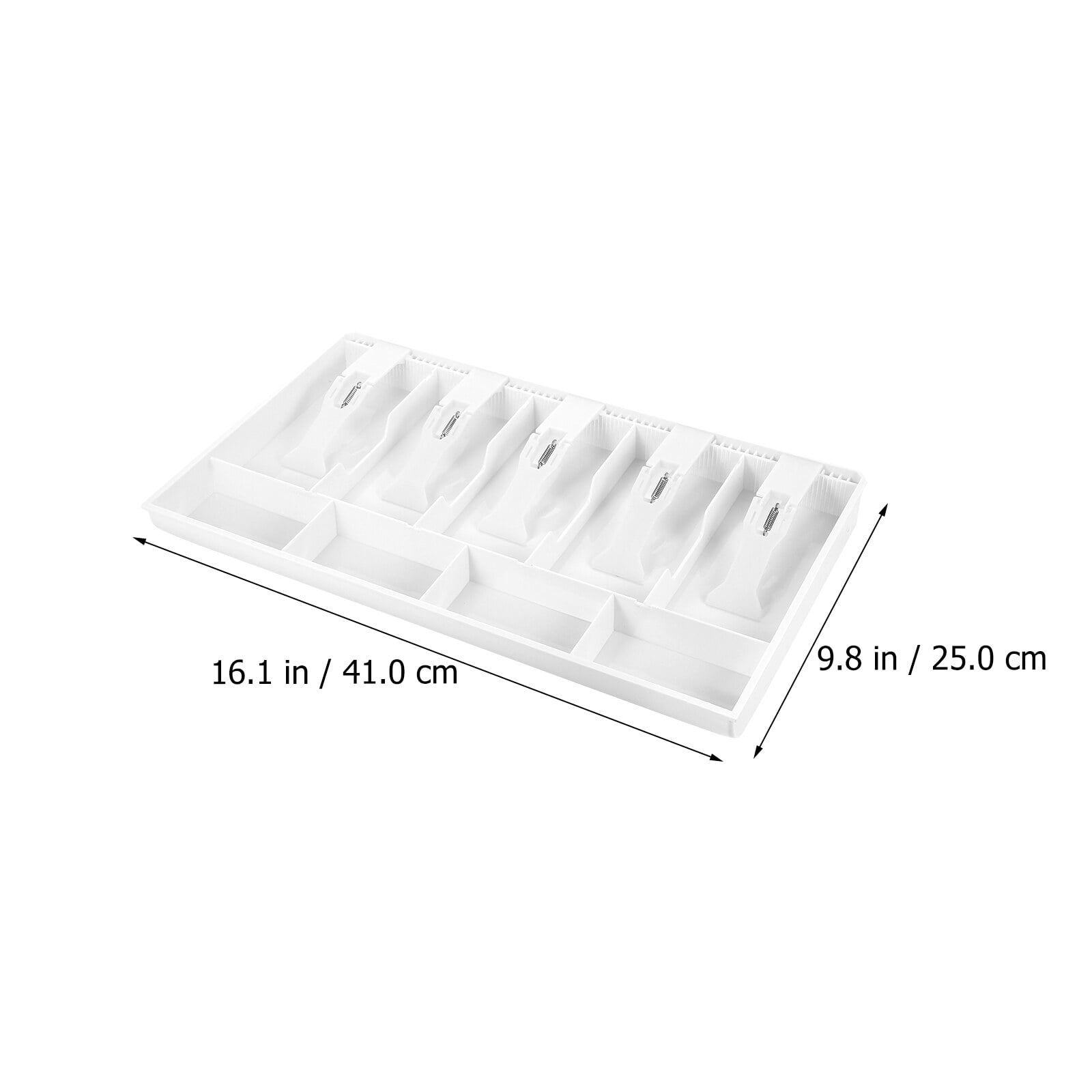 1Pc Cash Drawer Tray Cash Register Insert Tray Multiple Compartment