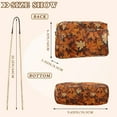 thumbnail image 4 of FORMRS Women Crossbody Purse with Chain Strap Vegan Leather Shoulder Handbag, Fall Pattern, 4 of 7