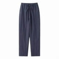 thumbnail image 3 of Muscularfit Plus Size Mens Hiking Pants Blue Beach Streetwear Long Straight-Leg Baggy Flat Front Fall Pants,XL, 3 of 4