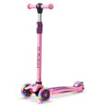 thumbnail image 1 of Scooter infantil Dribbl de 3 ruedas con manubrio ajustable, rosa, 1 of 8