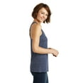 thumbnail image 3 of District Made Ladies Cosmic Twist Back Tank-L (Navy/ Royal Cosmic), 3 of 6
