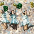 thumbnail image 3 of Lovecheer 2PCS/6PCS Metallic Pom Poms Cheerleading with Baton Handle Cheer Pompoms for Kids Adults Team Sports Spirit Party Cheering, 3 of 10