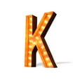 thumbnail image 1 of Iconics Indoor & Outdoor Letter K Icon Marquee Light Sign, 1 of 1