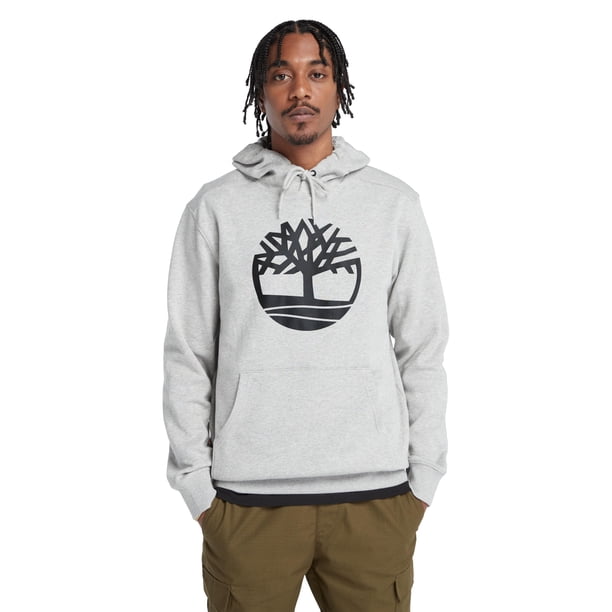 Sudadera Timberland con Capucha y Logo del Árbol Gris Medio XL