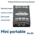 thumbnail image 5 of PRO D2 Passive Isolator BOX Audio Isolator  Guitar DI Box Impedance Converter DI BOX Current Sound Noise Mixer, 5 of 10