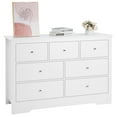 thumbnail image 1 of VEVOR Commode à 7 Tiroirs Commode en Bois avec Glissières avec Dispositif Anti-Basculement, 1 of 9