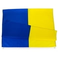thumbnail image 4 of Muyoka Pluokvzr Bandera de Ucrania de 35 x 58 pulgadas para decoración de interiores y exteriores, con dos ojales de latón, banderas nacionales de Ucrania, me paro con Ucrania Muyoka Hogar, 4 of 7