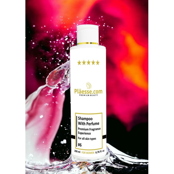 #6 Plaesse Premium Digit@l Cosmetics Shampoo 6.76 fl. oz Premium Fragrance Experience