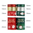 thumbnail image 5 of ZDWQFA Christmas Ribbon, 9.1m/10 Yard Christmas Gift Wrapping Satin Ribbons, Christmas Wrapping Ribbon for Crafts DIY Holiday Decorations, 5 of 7