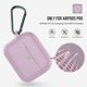 thumbnail image 2 of Funda para AirPods Pro, funda protectora de silicona Coffea con llavero para Apple AirPod Pro, azul marino [patente de EE. UU. registrada] Xemadio XMWJ009-2, 2 of 7