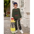 thumbnail image 6 of Arshiner Boys Pant Sets Long Sleeve Shirts and Pants Crewneck Sweatshirt for Fall Winter, 6 of 6