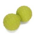 thumbnail image 2 of Pelota de masaje doble para piernas, espalda, hombros, relajación muscular, masaje de tejido profundo, yoga, gimnasio, fitness, color verde, 2 of 13