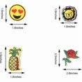 thumbnail image 4 of Pack of 60 Beautiful Embroidered Iron-on and Sew-on Patches for Jacket, Hat, Backpack, Jeans - Random Assortment, 4 of 5