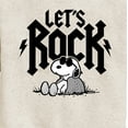 thumbnail image 3 of Peanuts - Lets Rock - Toddler And Youth Crewneck Fleece Sweatshirt, 3 of 6