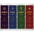 thumbnail image 1 of Banner de felicitación para fiestas religiosas, 4 unidades, 40 x 180 cm, 1 of 7