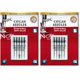 thumbnail image 1 of Agujas de Bordado ORGAN NEEDLES 75/11 Antipega x 5 (Paquete de 2), 1 of 1
