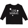 thumbnail image 3 of Inktastic I Love Shenanigans Boys or Girls Long Sleeve Toddler T-Shirt, 3 of 5