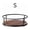 1Pc-S, variant on Kitchen Rotating Spice Rack Under Cabinet Organizer Countertop Seasoning Storage Rack for Spices Oil Salt Vinegar