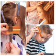 thumbnail image 4 of LEEYNEER Fine Tooth Baby Comb  Double Sided Fine and Extra Fine Rounded Teeth for Newborn Babies and Infants  Dandruff Combs  Hair Comb Double Sided Fine Tooth Combs Combs for Kids  Adult, 4 of 7