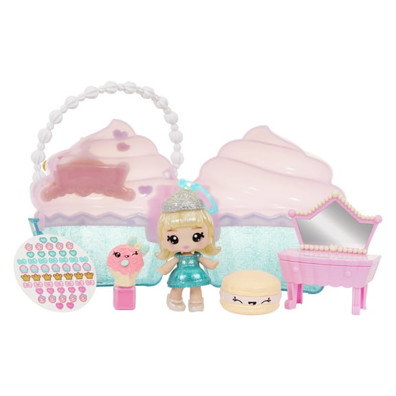 Yummiland Beauty Bag Playset   Lip Gloss Doll - Cupcake