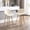 Cream, variant on 2 Bar Stools, 26 Inch, Cream Velvet Fabric Counter Stool With Golden Leg And Footrest, Of Inch &