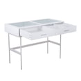 thumbnail image 5 of Lumisource Emery Contemporary Console Table With White Steel Finish TBC-EMRY WW, 5 of 5