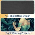 thumbnail image 4 of Mermaid 8.3x9.8 Inch Square Printed Desk Mat Mouse Pad for Office and Gaming, Non-Slip Rubber Bottom, 4 of 6