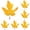 B*5/5Pcs/3.94"x4.72", variant on WUXIAB 1Pc Fall Artificial Fall Maple Leaves,Autumn Holiday Leaves Handmade for Use As Autumn Tablecloth Wedding Decoration Thanksgiving Decoration