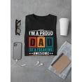thumbnail image 3 of Proud Dad Of A Physician T-Shirt Men -Image by Shutterstock, Male x-Large, 3 of 4