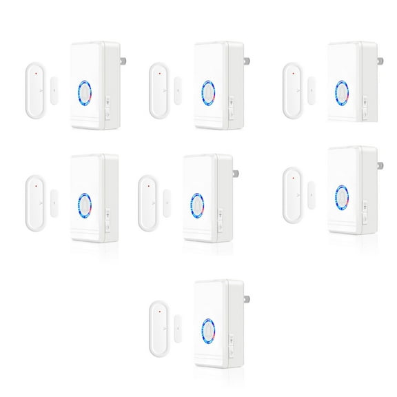 GREENCYCLE Wireless Motion Sensor Door Chime,RDoor Chime for Business when Entering,Door Chimes,Door Ringer with 600 ft Range,Night Light Function,For Shopping Centers, Homes and Offices,1PK