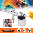 thumbnail image 3 of Making Professional T134 Airbrush Set for Model Making Art Painting with G1/8 Adapter Wrench Dropper 2 Fluid Cups, 3 of 7