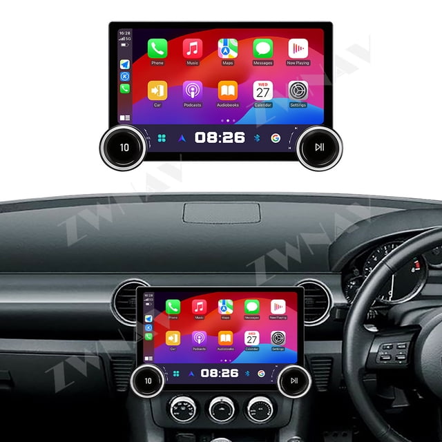 ZWNAV 11.5 inch Android 15 Car Radio For Mazda MX5 2005-2015 Car Multimedia Video Player GPS Navigation Carplay Head Unit Touch Screen 4G