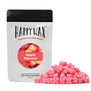 Happy Wax Soy Wax Melts Apple Harvest Scent Melts 8 Oz Pouch