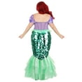 thumbnail image 3 of Plus Size Disney Little Mermaid Premium Ariel Mermaid Dress, 3 of 6