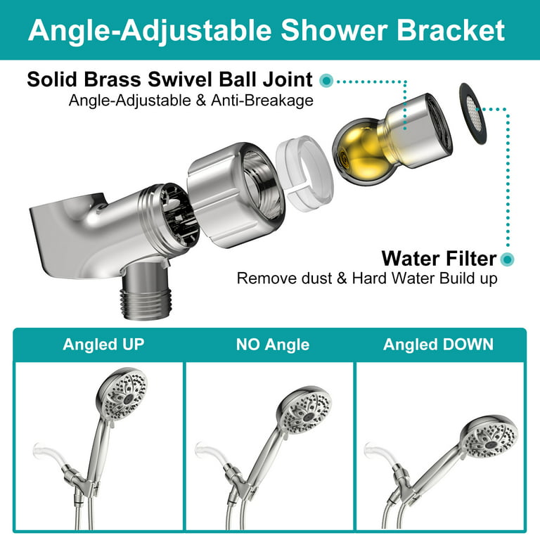 Dropship Large Amount Of Water Multi Function Shower Head - Shower System  With 4. Rain Showerhead, 6-Function Hand Shower, Simple Style,With Storage  Hook, Chrome to Sell Online at a Lower Price