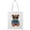 White, variant on Fashion Bear Cool Boy Tote Bag - Image by Shutterstock, One Size Cotton Canvas Tote Bag