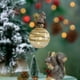 thumbnail image 4 of Colgante navideño de cristal con forma de Papá Noel o muñeco de nieve., 4 of 6