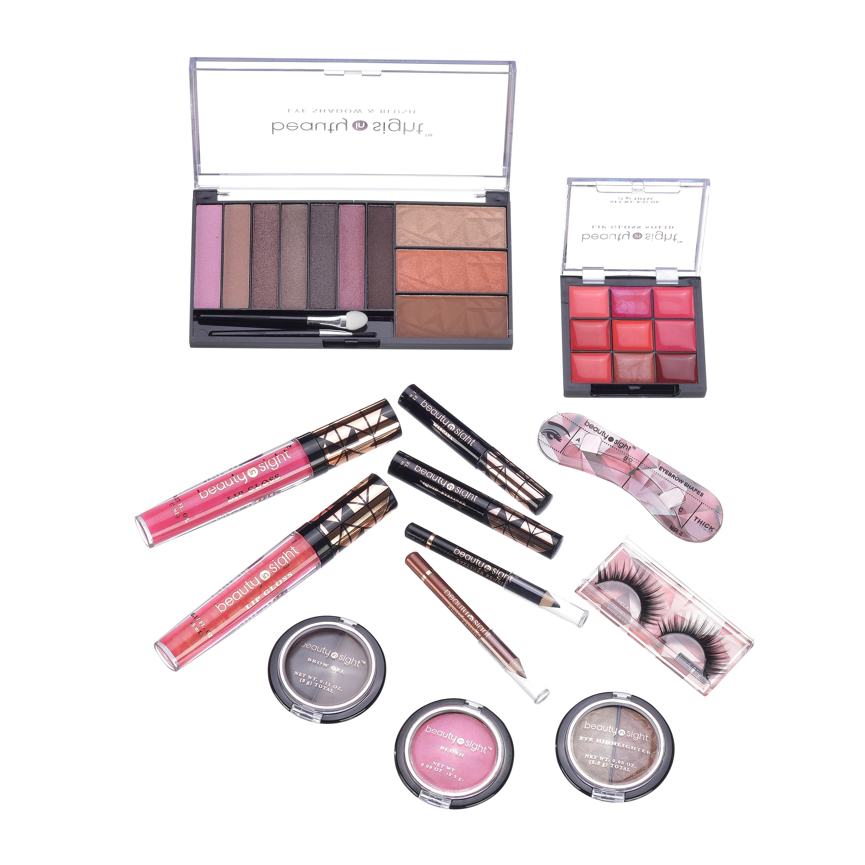 Beauty In Sight Makeup & Cosmetics Gift Set, 36 Pieces ($13 Value)