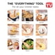 thumbnail image 2 of Juego de utensilios de cocina Mad Hungry Spurtle de madera de acacia, 4 piezas, 2 of 7