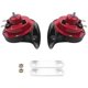 thumbnail image 4 of 300DB Super Loud Train Horn for Truck Train Boat Car Air Electric Snail Single Horn 12V Waterproof Motorcycle Horn, 4 of 5