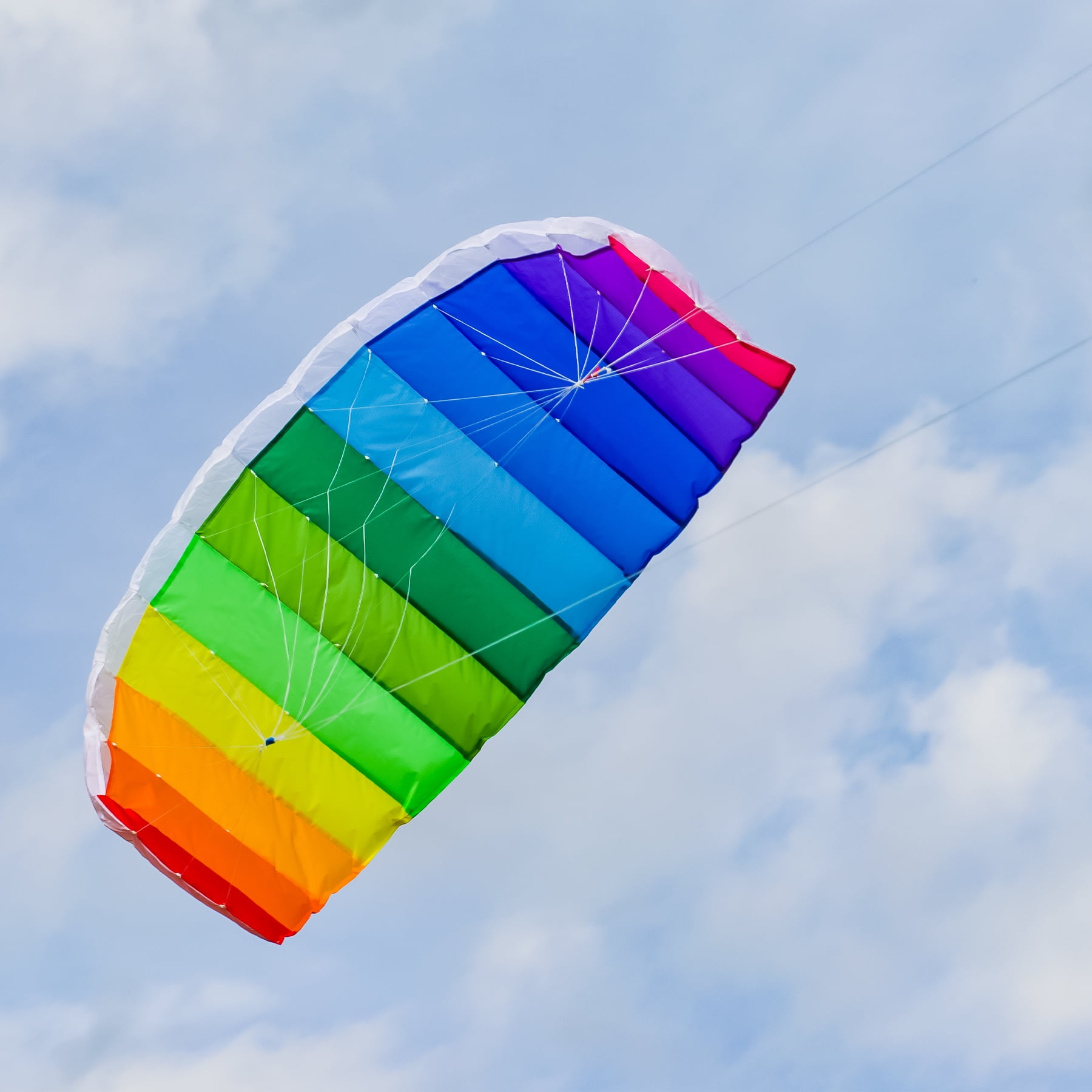 In the Breeze 2973 — Sport Air Foil Kite, 62-Inch — Colorful, Easy Flying Dual Line Sport Kite — Great for Beginners