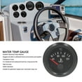 thumbnail image 3 of 52mm Aluminum Alloy Water Temp Gauge With Transparent Cover, Engine LED Water Temp  Meter, High Accuracy, 3 of 8