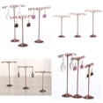 thumbnail image 2 of transemion 3x Iron T Bar Earring Necklace Jewelry Display Stand Rack Copper-Balance, 2 of 9